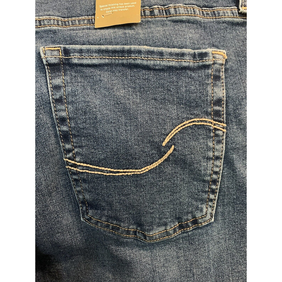 LEVI STRAUSS GOLD Signature Boyfriend Denim Crop Stretch Jeans Women's Sz 11 /30 - Picture 4 of 10